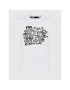 KARL LAGERFELD T-Shirt 755049 521224 Bílá Regular Fit - Pepit.cz