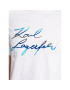 KARL LAGERFELD T-Shirt 755056 532225 Bílá Regular Fit - Pepit.cz