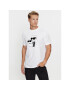 KARL LAGERFELD T-Shirt 755061 534241 Bílá Regular Fit - Pepit.cz