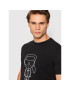 KARL LAGERFELD T-Shirt 755064 521221 Černá Regular Fit - Pepit.cz