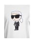 KARL LAGERFELD T-Shirt 755070 532250 Bílá Regular Fit - Pepit.cz