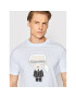 KARL LAGERFELD T-Shirt 755071 521251 Modrá Regular Fit - Pepit.cz