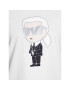 KARL LAGERFELD T-Shirt 755071 532251 Bílá Regular Fit - Pepit.cz