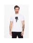 KARL LAGERFELD T-Shirt 755086 531221 Bílá Regular Fit - Pepit.cz