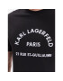 KARL LAGERFELD T-Shirt Crew Neck 755053 532224 Černá Regular Fit - Pepit.cz