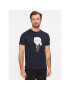 KARL LAGERFELD T-Shirt Crewneck 755071 500251 Tmavomodrá Regular Fit - Pepit.cz