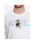 KARL LAGERFELD T-Shirt DISNEY Logo 755097 532270 Bílá Regular Fit - Pepit.cz