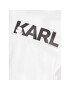 KARL LAGERFELD T-Shirt Karl Logo Regular T-Shirt 230M2211 Bílá Regular Fit - Pepit.cz