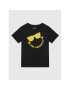 KARL LAGERFELD T-Shirt SMILEY WORLD Z25344 S Černá Regular Fit - Pepit.cz