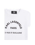 KARL LAGERFELD T-Shirt Z15380 D Bílá Regular Fit - Pepit.cz