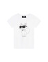 KARL LAGERFELD T-Shirt Z15416 D Bílá Regular Fit - Pepit.cz