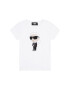 KARL LAGERFELD T-Shirt Z15418 M Bílá Regular Fit - Pepit.cz