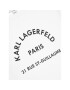 KARL LAGERFELD T-Shirt Z15M59 S Bílá Regular Fit - Pepit.cz