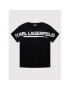 KARL LAGERFELD T-Shirt Z25336 D Černá Regular Fit - Pepit.cz