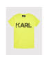 KARL LAGERFELD T-Shirt Z25358 D Zelená Regular Fit - Pepit.cz