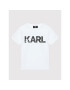 KARL LAGERFELD T-Shirt Z25358 M Bílá Regular Fit - Pepit.cz