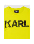 KARL LAGERFELD T-Shirt Z25358 S Zelená Regular Fit - Pepit.cz