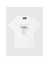 KARL LAGERFELD T-Shirt Z25364 M Bílá Regular Fit - Pepit.cz