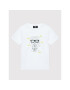 KARL LAGERFELD T-Shirt Z25364 M Bílá Regular Fit - Pepit.cz