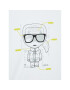 KARL LAGERFELD T-Shirt Z25364 M Bílá Regular Fit - Pepit.cz