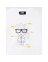 KARL LAGERFELD T-Shirt Z25364 M Bílá Regular Fit - Pepit.cz