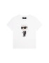 KARL LAGERFELD T-Shirt Z25391 M Bílá Regular Fit - Pepit.cz