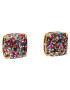 Kate Spade Naušnice Small Square Studs WBRU9356 Barevná - Pepit.cz