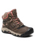 Keen Trekingová obuv Ridge Flex Mid Wp W 1024921 Hnědá - Pepit.cz