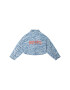 Kenzo Kids Jeansová bunda K15638 S Modrá Regular Fit - Pepit.cz