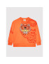 Kenzo Kids Mikina K25623 Oranžová Regular Fit - Pepit.cz