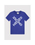 Kenzo Kids T-Shirt K25626 Modrá Regular Fit - Pepit.cz