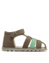 Kickers Sandály Nonopi 927620-10 S Khaki - Pepit.cz