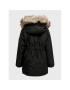 Kids ONLY Parka Giris Fur 15245678 Černá Regular Fit - Pepit.cz