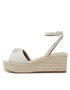 Kurt Geiger Espadrilky Kensington 65 Espadrille 9787310109 Bílá - Pepit.cz