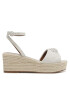 Kurt Geiger Espadrilky Kensington 65 Espadrille 9787310109 Bílá - Pepit.cz