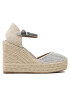 Kurt Geiger Espadrilky Mandy Espadrille Wedge 9798910609 Bílá - Pepit.cz