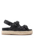 Kurt Geiger Espadrilky Orson Espadrille 8878200109 Černá - Pepit.cz