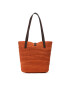 Kurt Geiger Kabelka Hampton Raffia Tote 9795591449 Oranžová - Pepit.cz