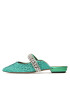 Kurt Geiger Nazouváky Princley Crystals 9563087609 Zelená - Pepit.cz