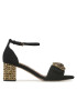 Kurt Geiger Sandály 225-Mayfair Block Mid Heel 9990500209 Černá - Pepit.cz