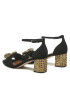 Kurt Geiger Sandály 225-Mayfair Block Mid Heel 9990500209 Černá - Pepit.cz