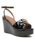 Kurt Geiger Sandály Kensington Wedge 9571100309 Černá - Pepit.cz