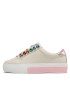 Kurt Geiger Sneakersy Liviah Love 9565018109 Écru - Pepit.cz