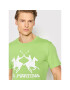 La Martina T-Shirt TMR001 JS206 Zelená Regular Fit - Pepit.cz