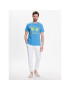 La Martina T-Shirt VMR001 JS206 Modrá Regular Fit - Pepit.cz