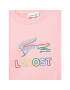 Lacoste Mikina SJ2583 Růžová Regular Fit - Pepit.cz