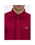 Lacoste Polokošile L1212 Bordó Classic Fit - Pepit.cz