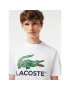 Lacoste T-Shirt TH1285 Bílá Regular Fit - Pepit.cz