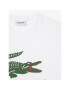 Lacoste T-Shirt TH1285 Bílá Regular Fit - Pepit.cz