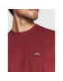 Lacoste T-Shirt TH2038 Bordó Regular Fit - Pepit.cz